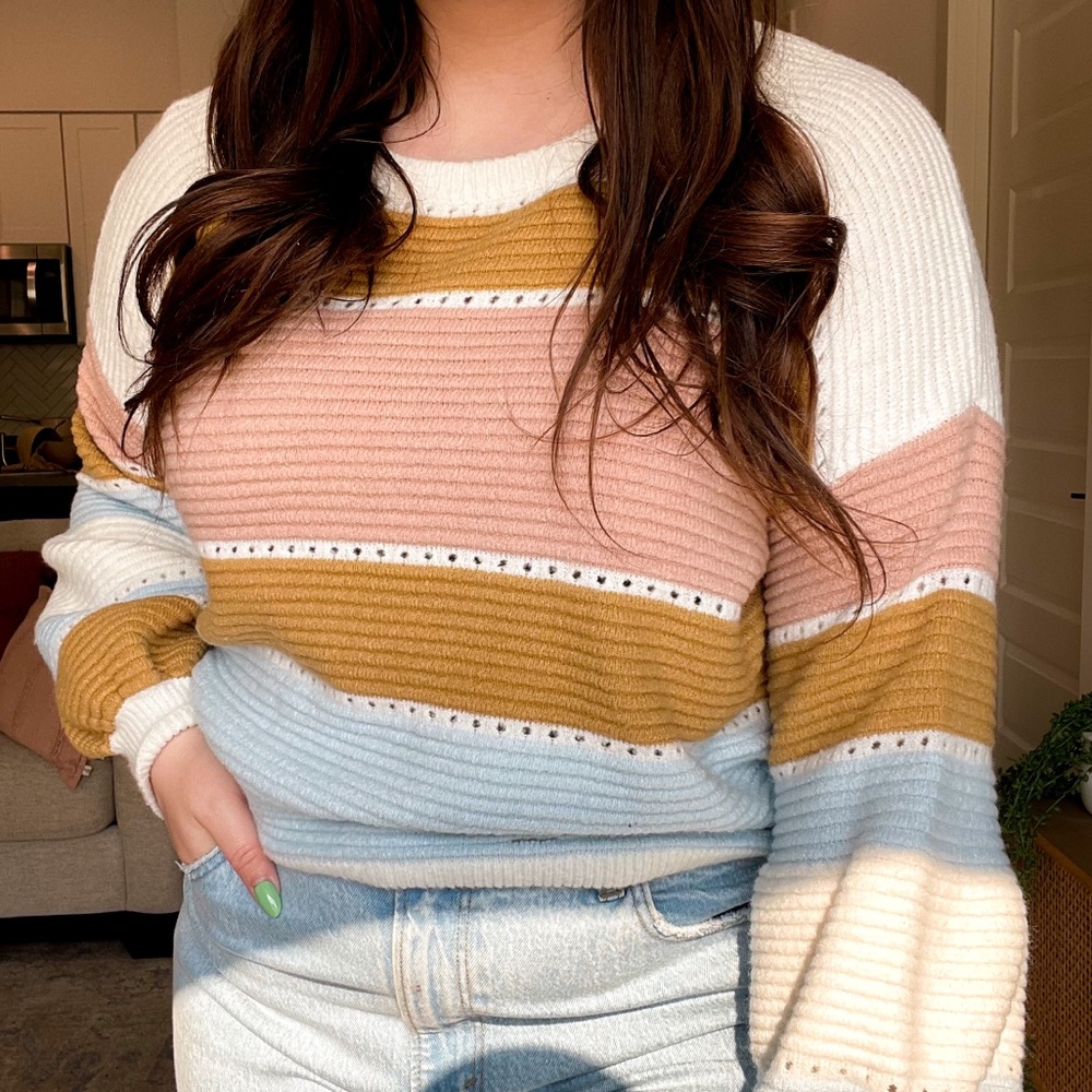 Stitch & Feather Sweater